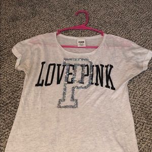super light VS PINK t-shirt